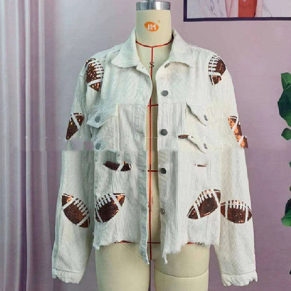 Corduroy & Rugby Print Jackets for Women - EX-STOCK CANADA