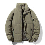 Corduroy Cotton-padded Jacket For Men Fleece-lined Warm And Breathable - EX-STOCK CANADA