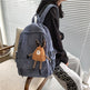 Corduroy Schoolbag, Middle School Student, Junior High School Student - EX-STOCK CANADA