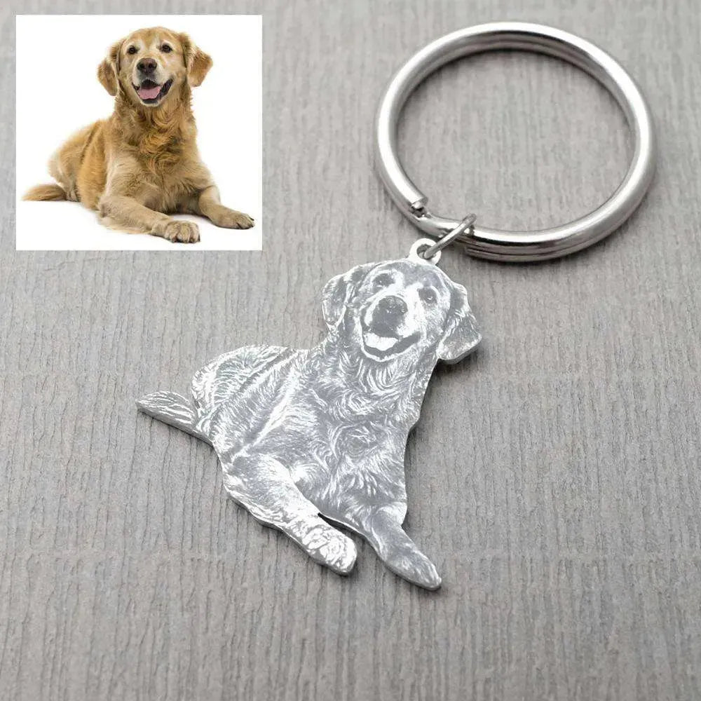 Costumed Picture Pet Memo Keyring Keychain - EX-STOCK CANADA