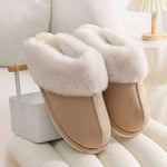 Cozy Fur-Lined Indoor Slippers for Women - EX-STOCK CANADA