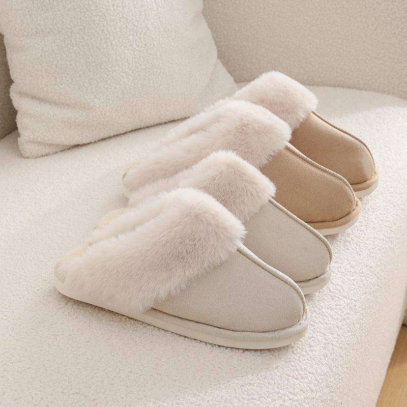 Cozy Fur-Lined Indoor Slippers for Women - EX-STOCK CANADA