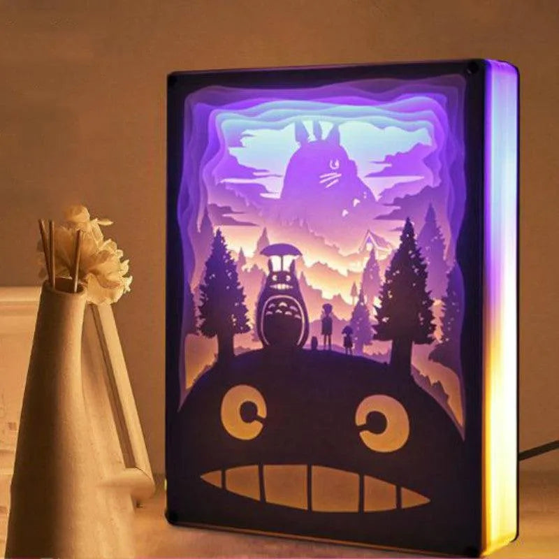 Creative 3D Hollow Paper-cut Light And Shadow Carving Lamp - EX-STOCK CANADA