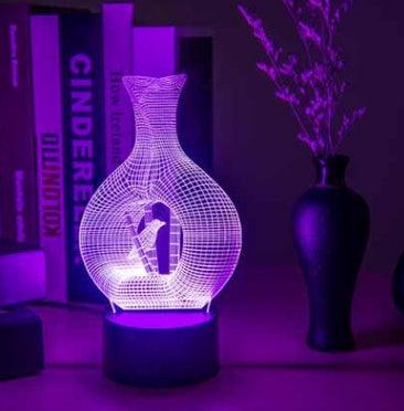 Creative 3D night light LED lamp - EX-STOCK CANADA