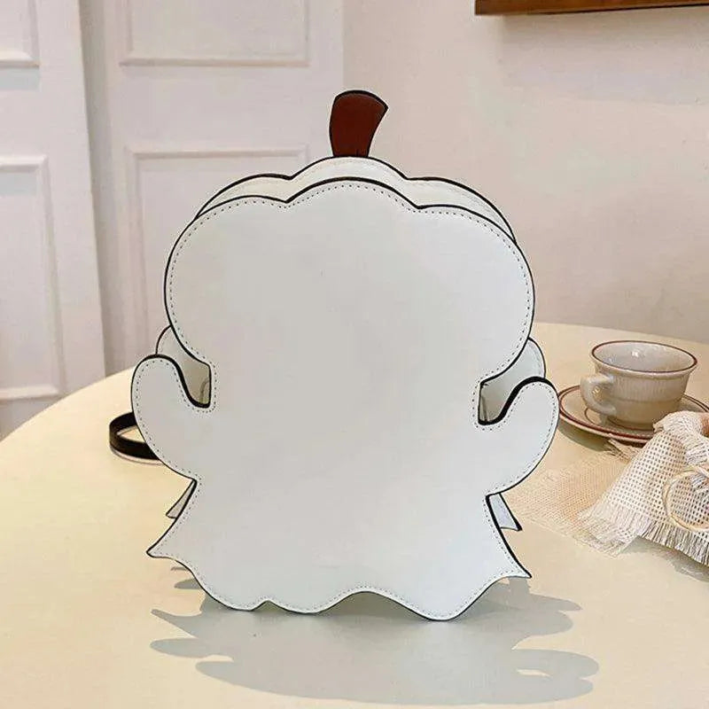 Creative 3D Pumpkin Ghost Shoulder Bag: Cute Women's Purse - EX-STOCK CANADA