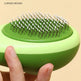 Creative Cat Grooming Comb Portable Massage Brush One-Button Remove Floating Hair Scraper Cats Dogs Pet Self Cleaning Tool Accessories - EX-STOCK CANADA