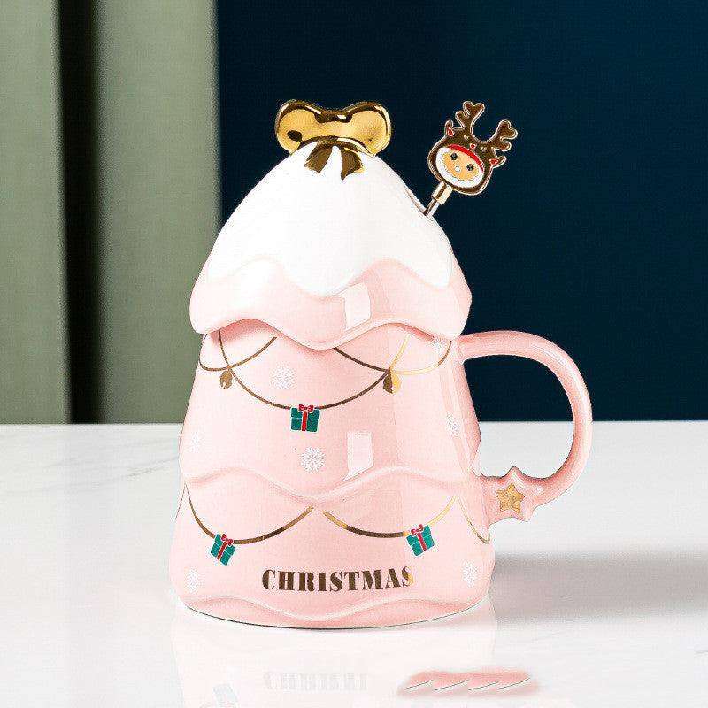 Creative Christmas Ceramic Mug Set Household - EX-STOCK CANADA