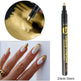 Creative DIY Hand painted Graffiti Quick drying Golden Acrylic Marker Pen - EX-STOCK CANADA