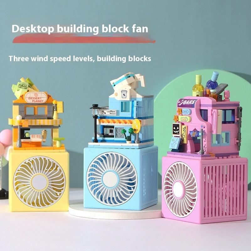 Creative Little Fan Street View Building Blocks Toy - EX-STOCK CANADA
