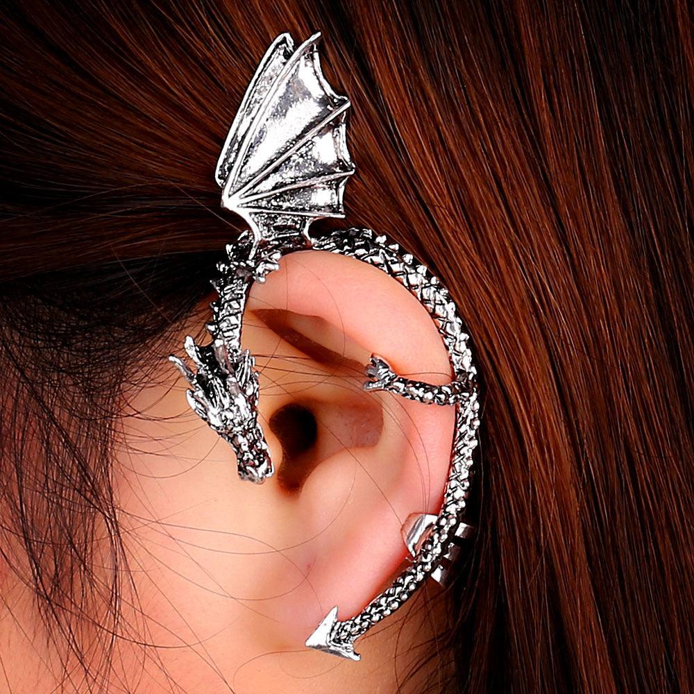 Creative Personality Flying Dragon Ear Clip Special Jewelry - EX-STOCK CANADA