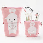 Creative student stationery canvas pencil bag - EX-STOCK CANADA