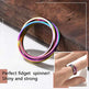 Creative Three-Rotating rings For Couple Personalized Anxiety Relief Rings - EX-STOCK CANADA