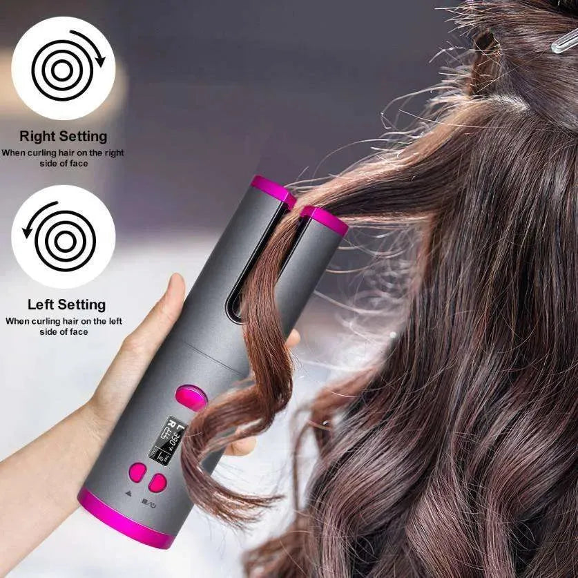 Curling Iron USB Wireless Multifunctional Charging Curler - EX-STOCK CANADA