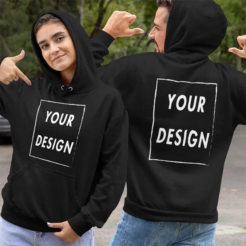 Custom Hoodies Add Your Text Sweatshirts - EX-STOCK CANADA