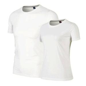 Customized Ice porcelain cotton T-shirt - EX-STOCK CANADA