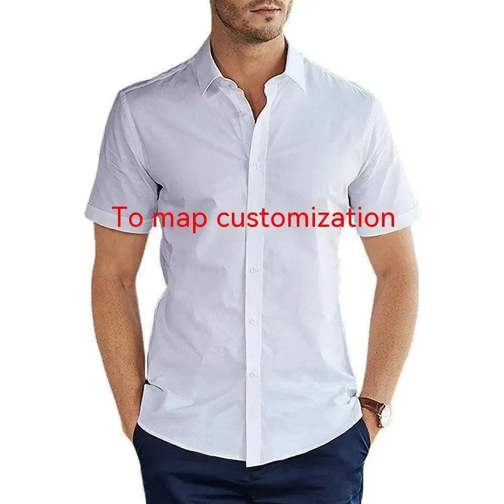 Customized Photo Printed Hawaiian Short Sleeves - EX-STOCK CANADA