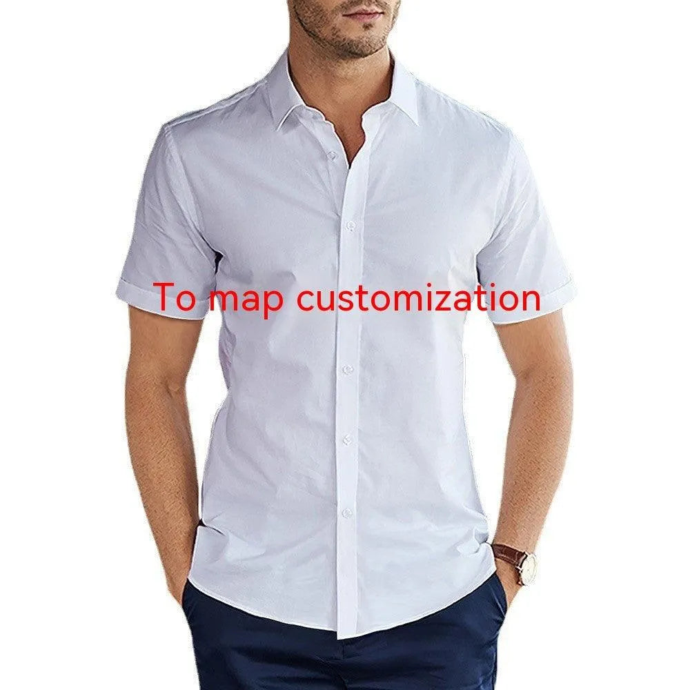 Customized Photo Printed Hawaiian Short Sleeves - EX-STOCK CANADA