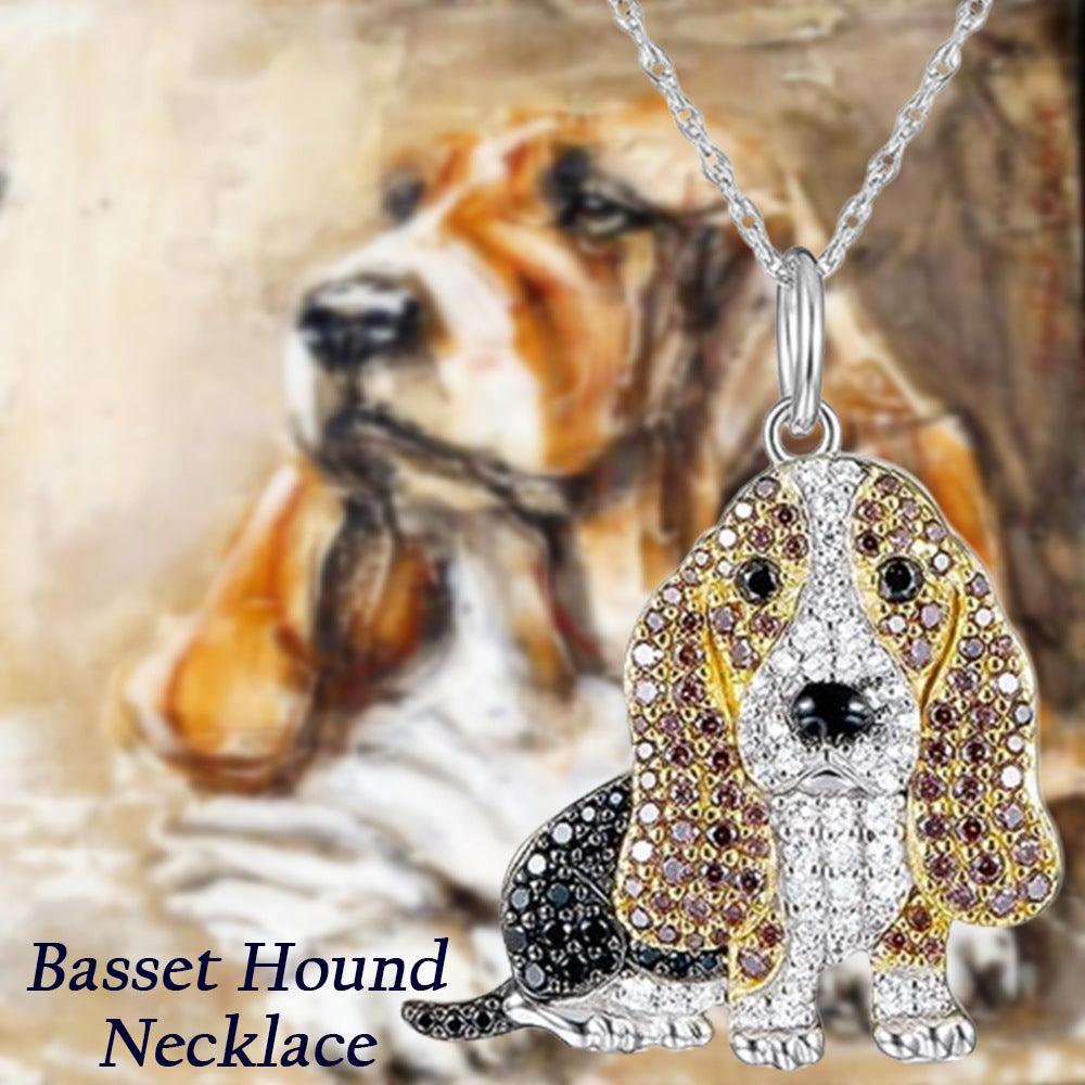 Cute Baggy Hound Pendant Necklace - EX-STOCK CANADA