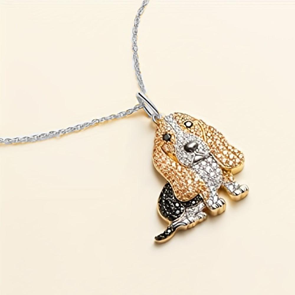 Cute Baggy Hound Pendant Necklace - EX-STOCK CANADA