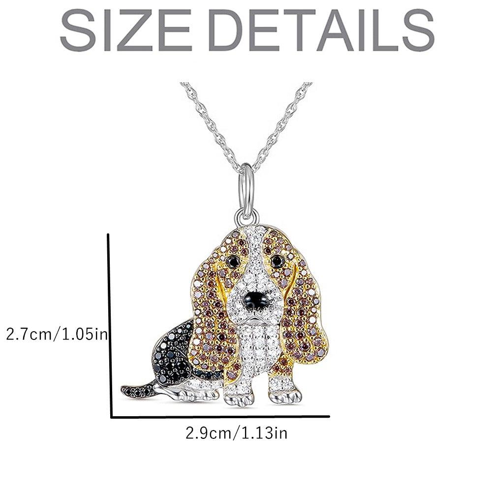 Cute Baggy Hound Pendant Necklace - EX-STOCK CANADA