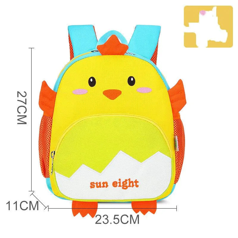 Cute Cartoon Shoulders Baby Lightweight Backpack Elementary School Schoolbag - EX-STOCK CANADA