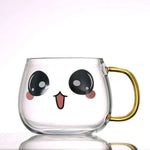 Cute Glass Expression Coffee Cup Mug - EX-STOCK CANADA