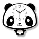 Cute swinging panda wall clock - EX-STOCK CANADA