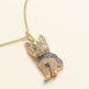 Cute Yorkshire Dog Pendant Zinc Alloy Die Casting Necklace - EX-STOCK CANADA