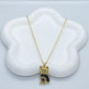 Cute Yorkshire Dog Pendant Zinc Alloy Die Casting Necklace - EX-STOCK CANADA