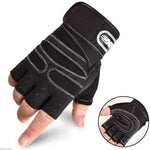 Cycling Gloves Half Finger Breathable Elastic for gym - EX-STOCK CANADA