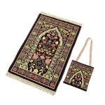 Pattern With Wrapping Blanket Middle East Muslim Carpet and Tote Bag Ramadan Muslim prayer mat Turkish Prayer Mat