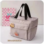 Women's Japanese Style Portable Lunch Box Bag