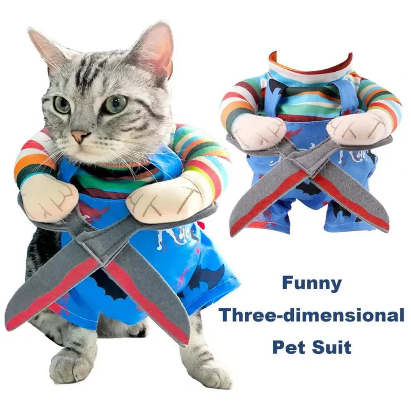 Pet Halloween Cosplay costume Cat Dog apparel