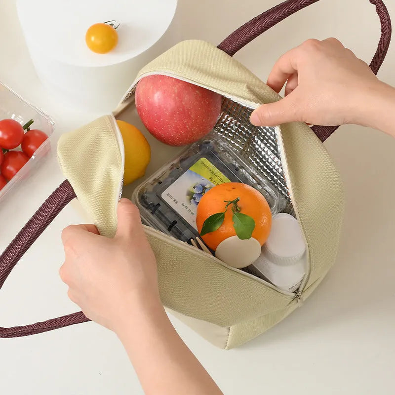 Insulated Large Capacity Portable Refrigerated Lunch Bag