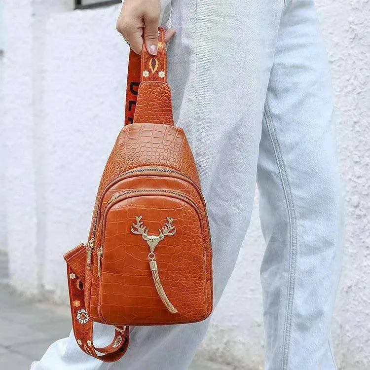 Deer Tassel Design Crossbody Bag For Women - EX-STOCK CANADA