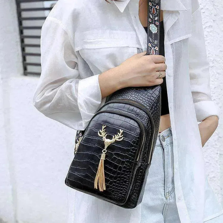 Deer Tassel Design Crossbody Bag For Women - EX-STOCK CANADA