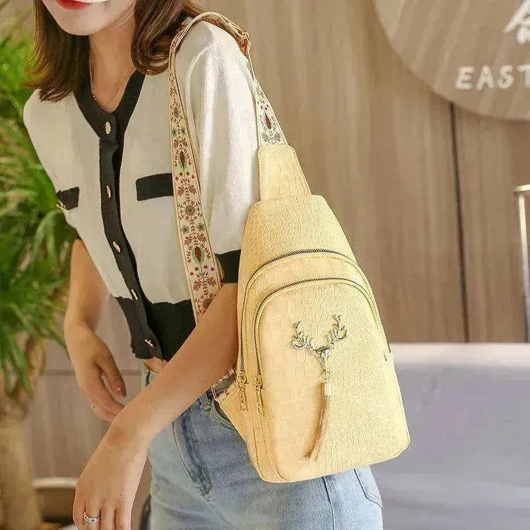 Deer Tassel Design Crossbody Bag For Women - EX-STOCK CANADA