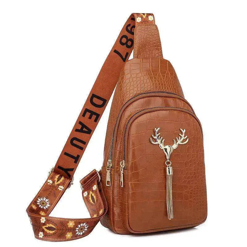 Deer Tassel Design Crossbody Bag For Women - EX-STOCK CANADA