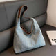 Denim Bucket Bag: Women's Large Tote - EX-STOCK CANADA