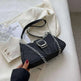 Denim Shoulder Bags Women's Fashion Chains Handbag Crossbody Bags Small Square Armpit Bag - EX-STOCK CANADA