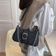 Denim Shoulder Bags Women's Fashion Chains Handbag Crossbody Bags Small Square Armpit Bag - EX-STOCK CANADA