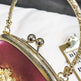 Diamond Retro Style Women Shoulder Medium Size Zipper Handbag - EX-STOCK CANADA