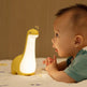 Dinosaur Night Light Cute Children's Night Light Eye Protection Bedside Timing Lamp USB Charging Room Decoration Children's Gift - EX-STOCK CANADA