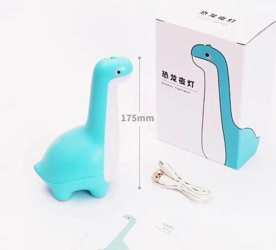 Dinosaur Night Light Cute Children's Night Light Eye Protection Bedside Timing Lamp USB Charging Room Decoration Children's Gift - EX-STOCK CANADA