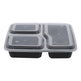 Disposable lunch box plastic fast food box lunch box lunch box takeaway package green lunch box microwave oven dishwasher - EX-STOCK CANADA