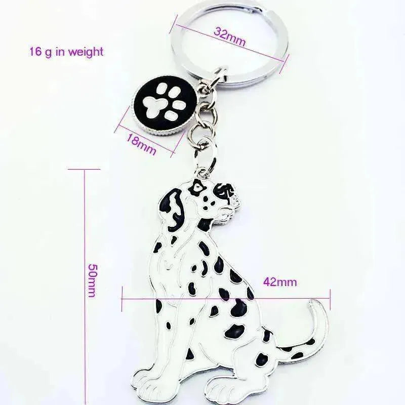 Dog car keychain - EX-STOCK CANADA