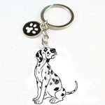 Dog car keychain - EX-STOCK CANADA