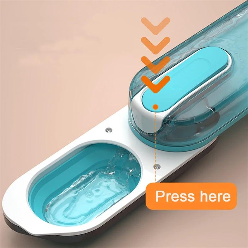 Dog Water Bottle Foldable Dog Water Dispenser For Outdoor Walking Portable Leak Proof Pet Water Bottle For Travel Dog Pet Products - EX-STOCK CANADA