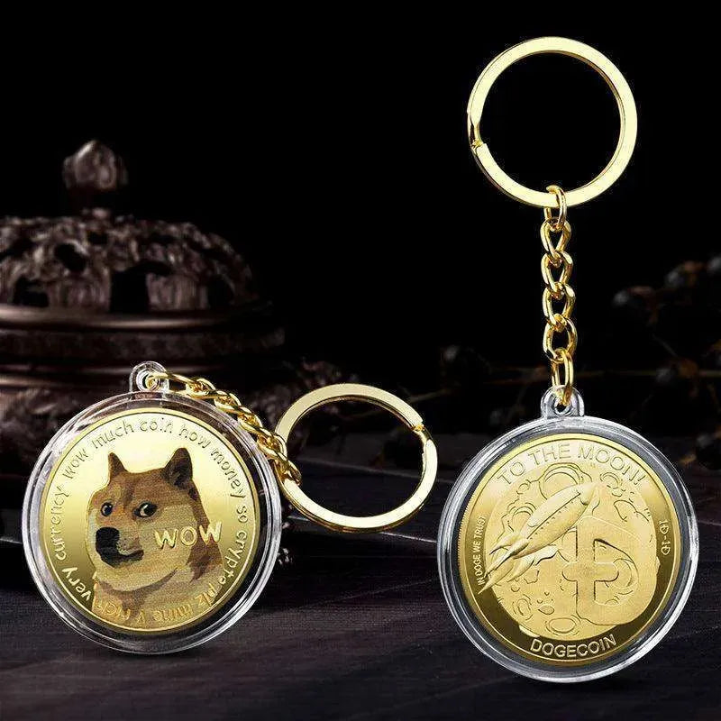 Dogecoin Keychain - EX-STOCK CANADA