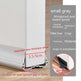 Door Crack Door Bottom Sealing Strip Window Windproof - EX-STOCK CANADA